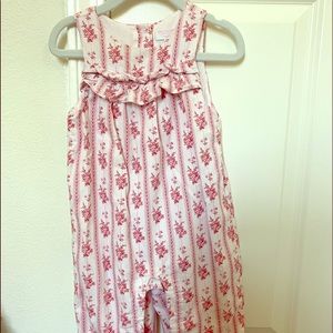 Janie & Jack Corduroy romper